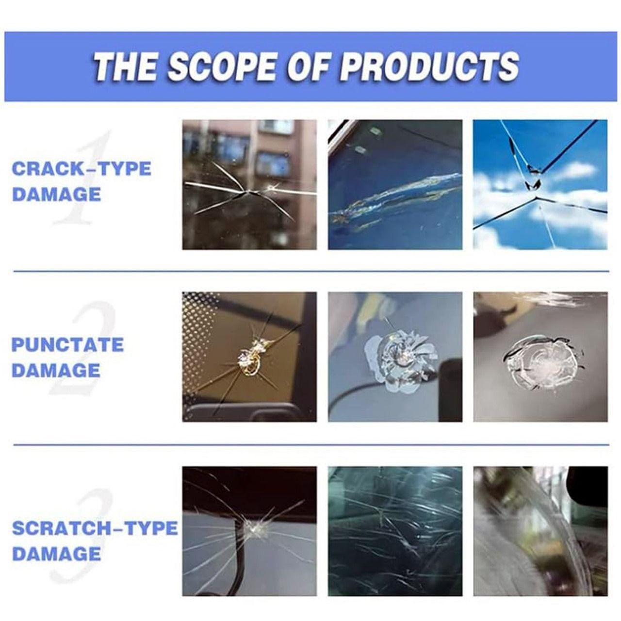Glass Repair Kit (Pack of 2)